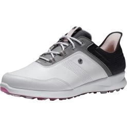 FootJoy Golfschuhe Stratos, Weiß/schwarz/pink -Professioneller Golfshop footjoy golfschuhe stratos weissschwarzpink weiss 5030213 3jXAKbZHuhJeOM 1280x1280