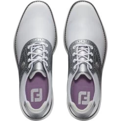 FootJoy Golfschuhe Traditions SL, Weiß/grau -Professioneller Golfshop footjoy golfschuhe traditions sl weissgrau weiss 5042173 4 1280x1280