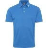 FootJoy Poloshirt Stretch Piquet, Athletic Fit, Kurzarm, Blau