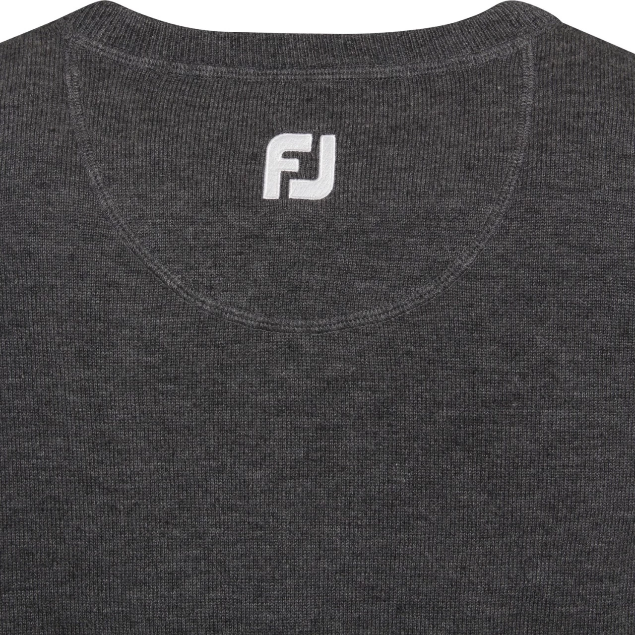 FootJoy Pullover Wool Blend V-Neck, Anthrazit 3 FootJoy Pullover Wool Blend V-Neck, Anthrazit – Bild 3
