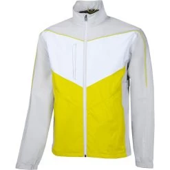 Galvin Green Jacke Armstrong, Hellgrau/lime/weiß