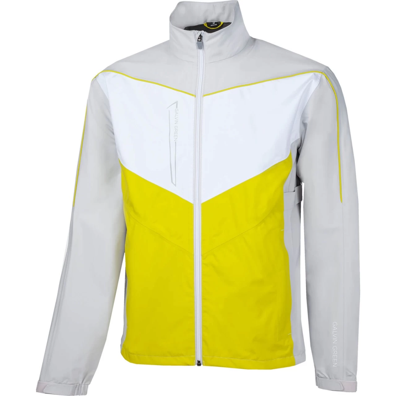 Galvin Green Jacke Armstrong, Hellgrau/lime/weiß 1 Galvin Green Jacke Armstrong, Hellgrau/lime/weiß