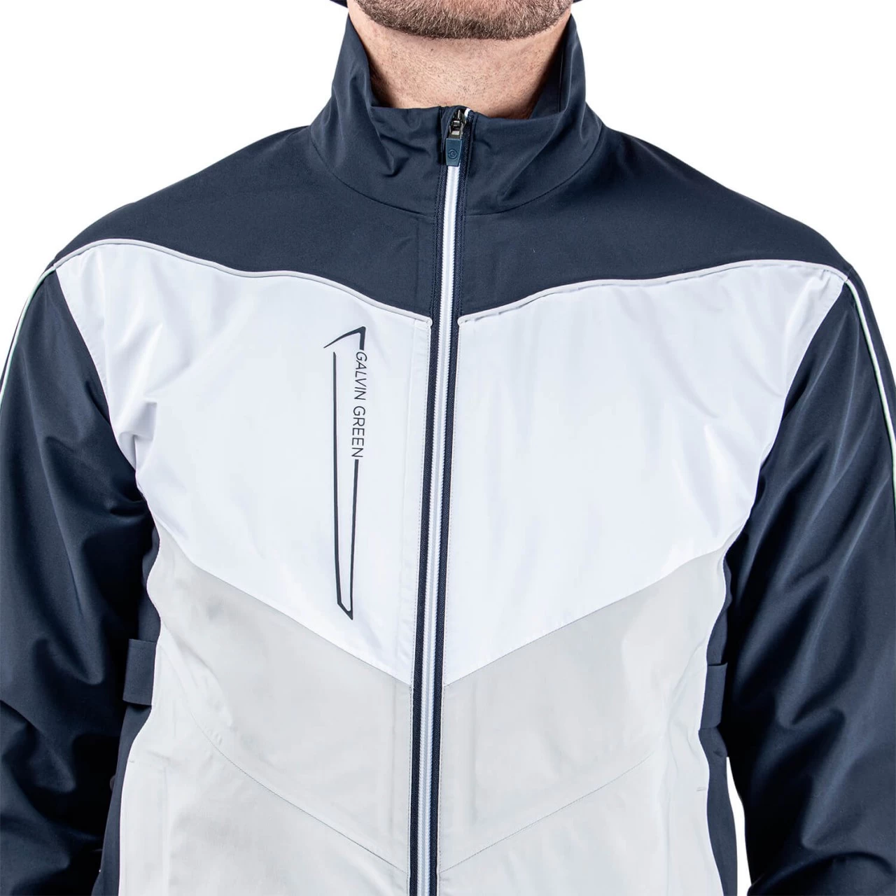 Galvin Green Jacke Armstrong, Navy/hellgrau/weiß 6 Galvin Green Jacke Armstrong, Navy/hellgrau/weiß – Bild 6