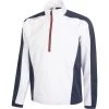 Galvin Green Jacke Lawrence 1/2-Zip, Weiß/navy