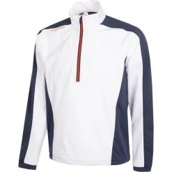 Galvin Green Jacke Lawrence 1/2-Zip, Weiß/navy