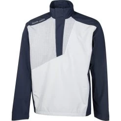 Galvin Green Layer Axley 1/2-Zip, Navy/hellgrau/weiß