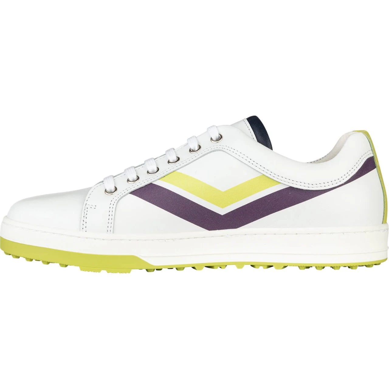 Golfino Golfschuhe Laureana, Weiß/grün/navy 2 Golfino Golfschuhe Laureana, Weiß/grün/navy – Bild 2