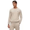 HUGO BOSS Pullover Rallo, Beige