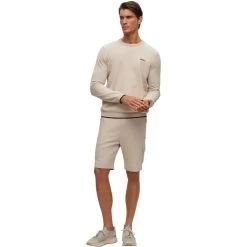 HUGO BOSS Pullover Rallo, Beige -Professioneller Golfshop hugo boss pullover rallo beige beige 5053302 5 1280x1280