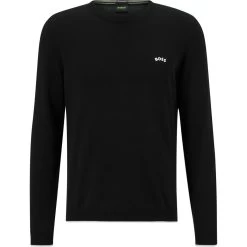 HUGO BOSS Pullover Rallo, Schwarz