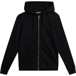 J.Lindeberg J. LINDEBERG Jacke Alpha Zip, Schwarz