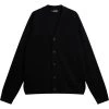 J.Lindeberg J. LINDEBERG Jacke Lucas Knitted Cardigan, Schwarz