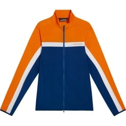 J.Lindeberg J. LINDEBERG Layer Jarvis Mid, Dunkelblau/orange