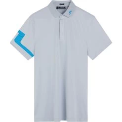 J.Lindeberg J. LINDEBERG Polo Heath Regular Fit, Grau/blau