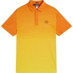 J.Lindeberg J. LINDEBERG Polo Lowell Slim Fit, Orange/gelb