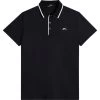 J.Lindeberg J. LINDEBERG Polo Luca, Schwarz/weiß