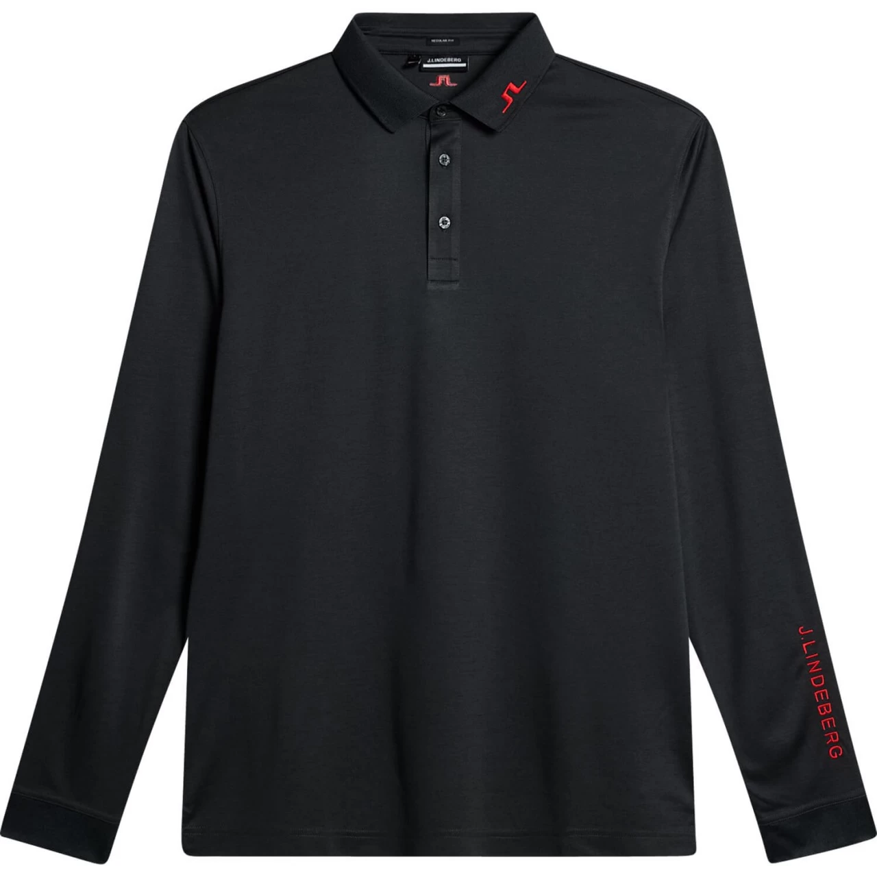 J.Lindeberg J. LINDEBERG Polo Tour Tech, Langarm, Schwarz 1 J.Lindeberg J. LINDEBERG Polo Tour Tech, Langarm, Schwarz