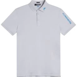 J.Lindeberg J. LINDEBERG Polo Tour Tech Slim Fit, Grau