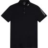 J.Lindeberg J. LINDEBERG Polo Tour Tech Slim Fit, Schwarz