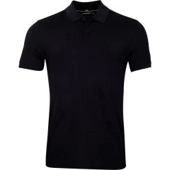 J.Lindeberg J. LINDEBERG Polo Troy ST Pique, Schwarz