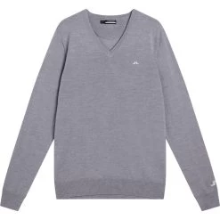 J.Lindeberg J. LINDEBERG Pullover Lymann Knitted, Grau