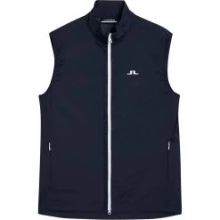 J.Lindeberg J. LINDEBERG Weste Ash Light Packable, Navy/weiß