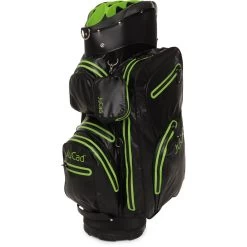 JuCad Cartbag Aquastop, Schwarz/grün