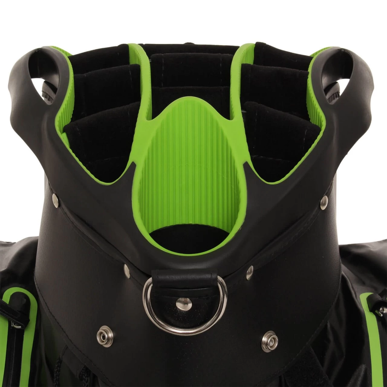 JuCad Cartbag Aquastop, Schwarz/grün 3 JuCad Cartbag Aquastop, Schwarz/grün – Bild 3