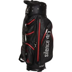 JuCad Cartbag Silence Dry, Schwarz/rot