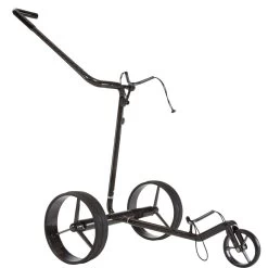 JuCad Elektro-Trolley Carbon Travel 2.0, Schwarz