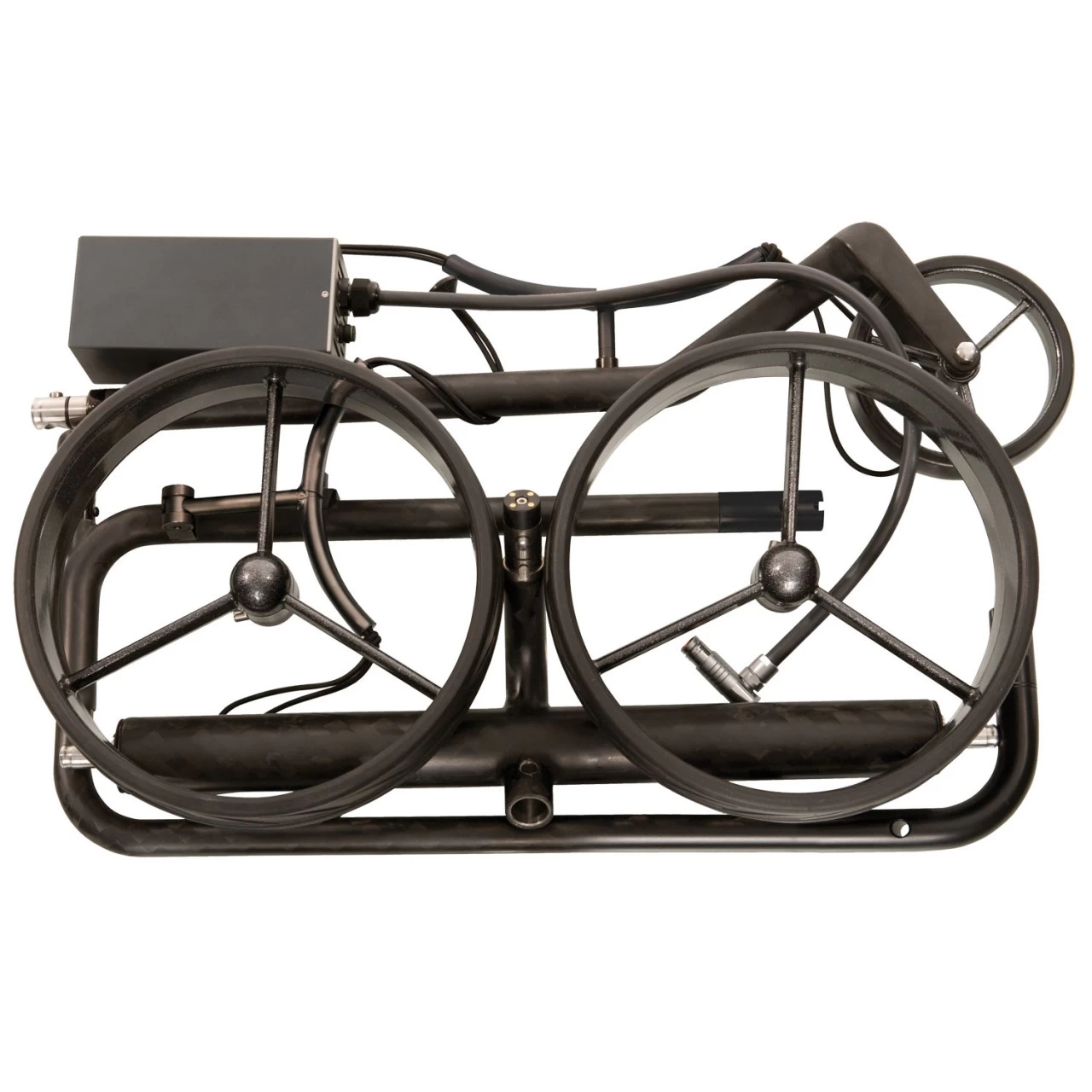 JuCad Elektro-Trolley Carbon Travel 2.0, Schwarz 2 JuCad Elektro-Trolley Carbon Travel 2.0, Schwarz – Bild 2