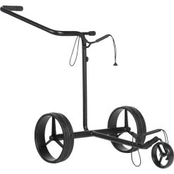 JuStar Golftrolley Black Series 3. Rad, Schwarz