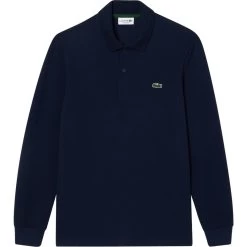 LACOSTE Polo, Langarm, Navy
