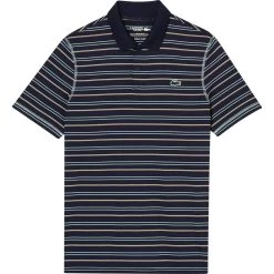 LACOSTE Polo, Navy/grün/beige