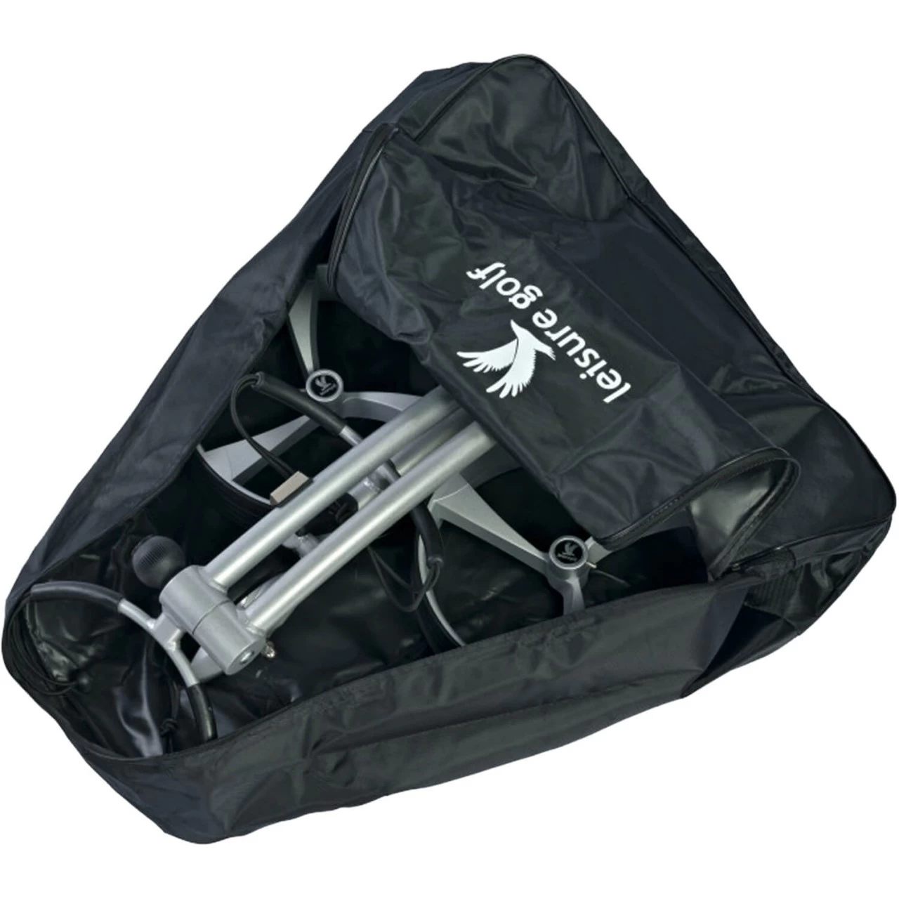 Leisure Elektrotrolley Figus DHC, Silber 5 Leisure Elektrotrolley Figus DHC, Silber – Bild 5