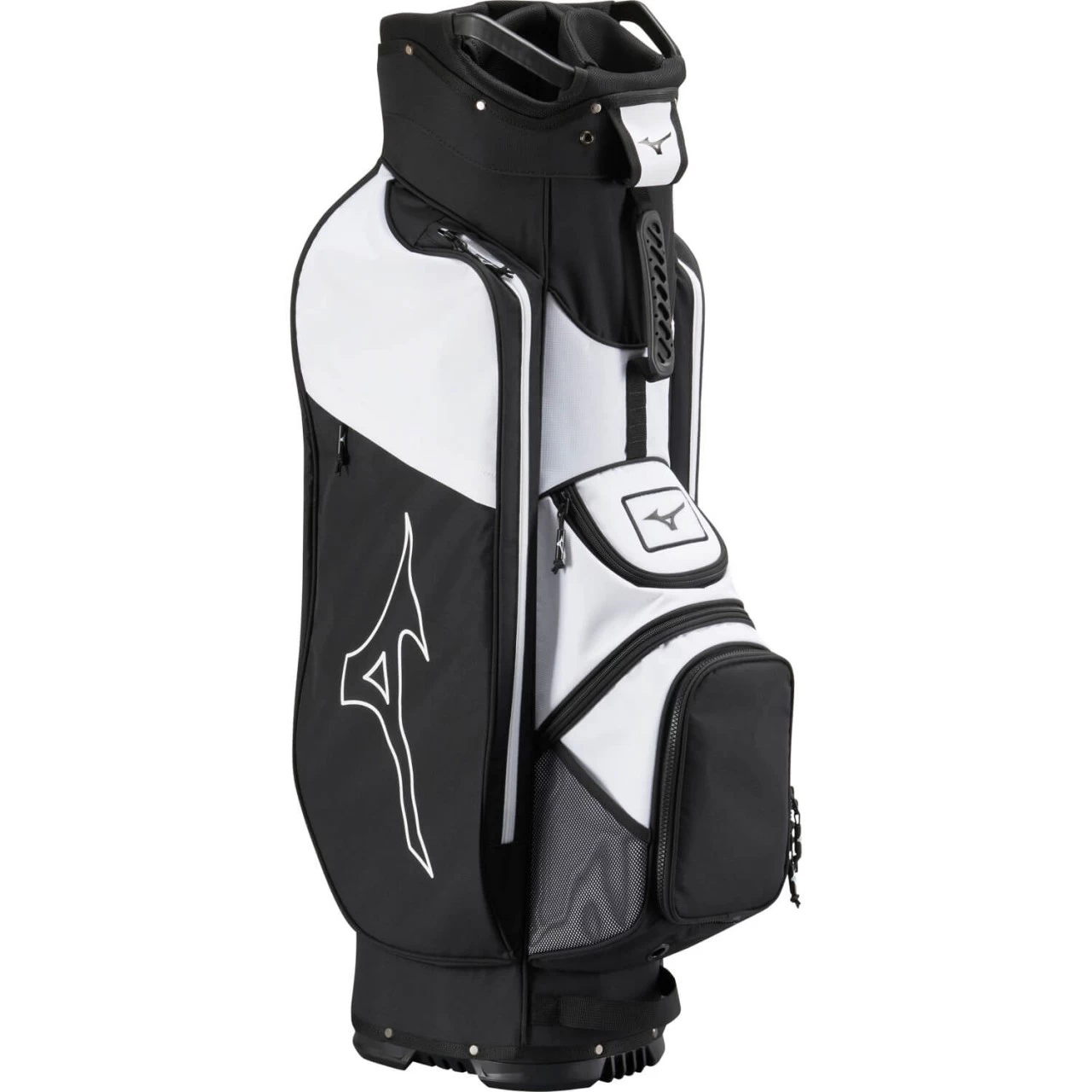 Mizuno Cartbag LW-C, Weiß/schwarz 1 Mizuno Cartbag LW-C, Weiß/schwarz