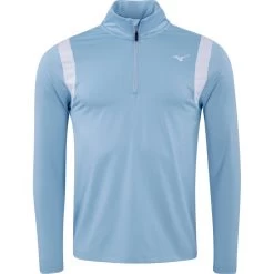 Mizuno Layer Breeze Elite 1/4-Zip, Hellblau