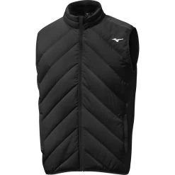 Mizuno Weste Breath Thermo Move Down, Schwarz