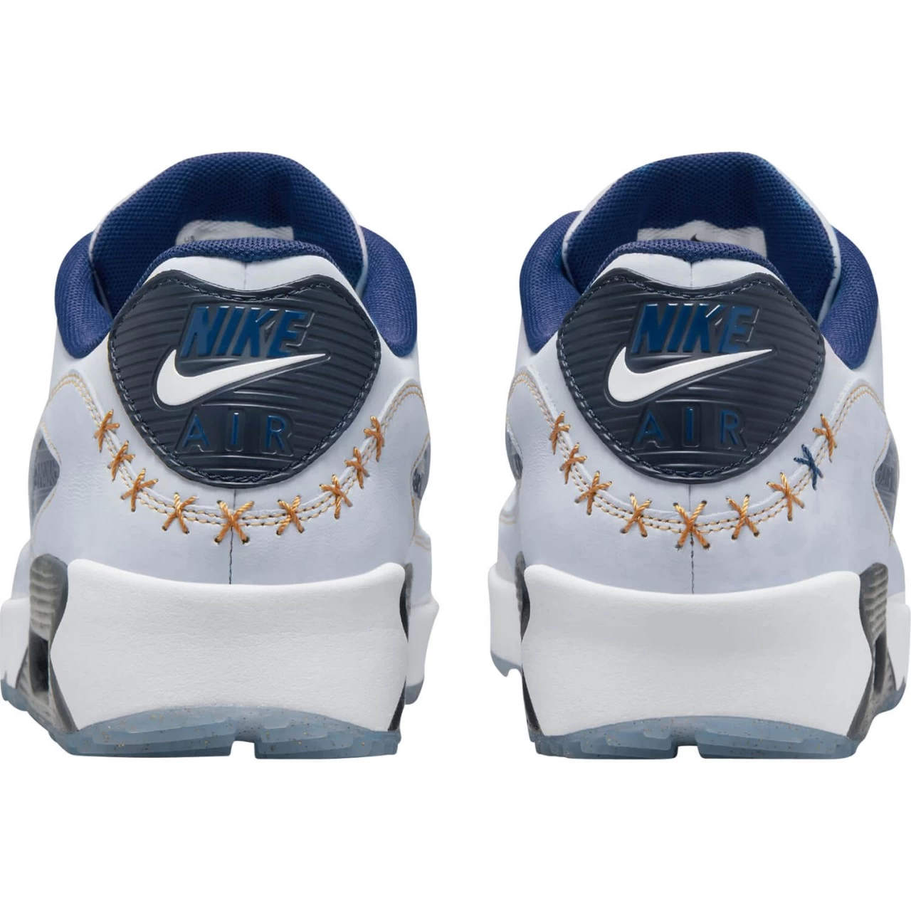 Nike Golf Golfschuhe Air Max 90 G NRG, Silber/weiß 6 Nike Golf Golfschuhe Air Max 90 G NRG, Silber/weiß – Bild 6