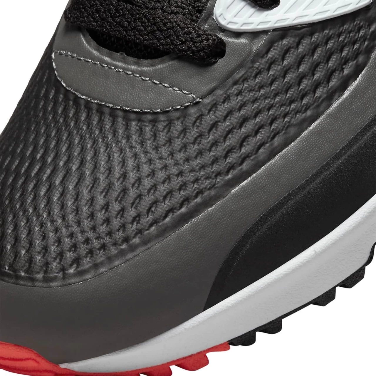 Nike Golf Golfschuhe Air Max 90 G, Weiß/schwarz/rot 6 Nike Golf Golfschuhe Air Max 90 G, Weiß/schwarz/rot – Bild 6