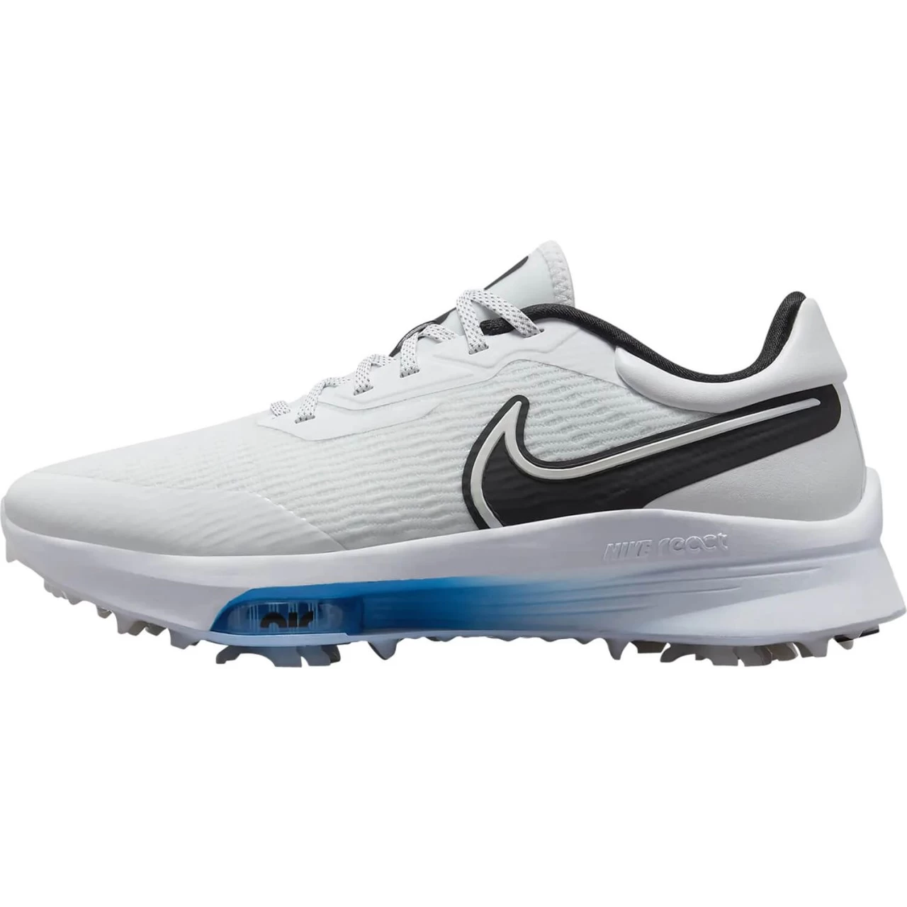 Nike Golf Golfschuhe Air Zoom Infinity Tour NEXT, Weiß/blau 2 Nike Golf Golfschuhe Air Zoom Infinity Tour NEXT, Weiß/blau – Bild 2