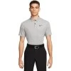 Nike Golf Polo Dri-FIT Tour Heather, Grau/silber