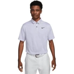 Nike Golf Polo Dri-FIT Tour Jacquard, Lila