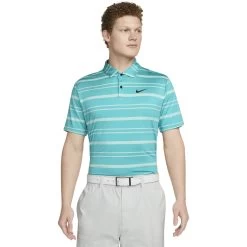 Nike Golf Polo Tour Stripe, Türkis