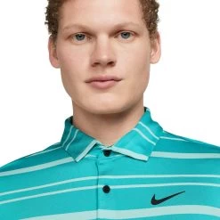 Nike Golf Polo Tour Stripe, Türkis -Professioneller Golfshop nike golf polo tour stripe tuerkis tuerkis 5060481 3B5bAhJIvnXGmD 1280x1280