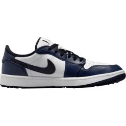 Nike Golf Schuhe Air Jordan 1 Low G, Weiß/schwarz/navy