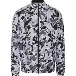 Original Penguin Jacke Novelty Printed, Schwarz/weiß/grau