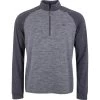 Original Penguin Layer 1/4-Zip Raglan, Anthrazit
