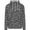 Original Penguin Windbreaker Jacke Penguin Print 1/4-Zip, Schwarz
