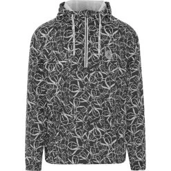 Original Penguin Windbreaker Jacke Penguin Print 1/4-Zip, Schwarz